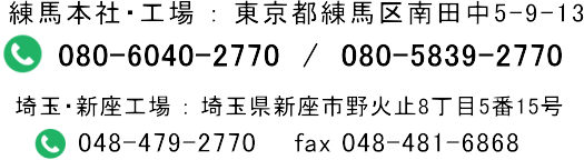 三貴製作所の連絡先
